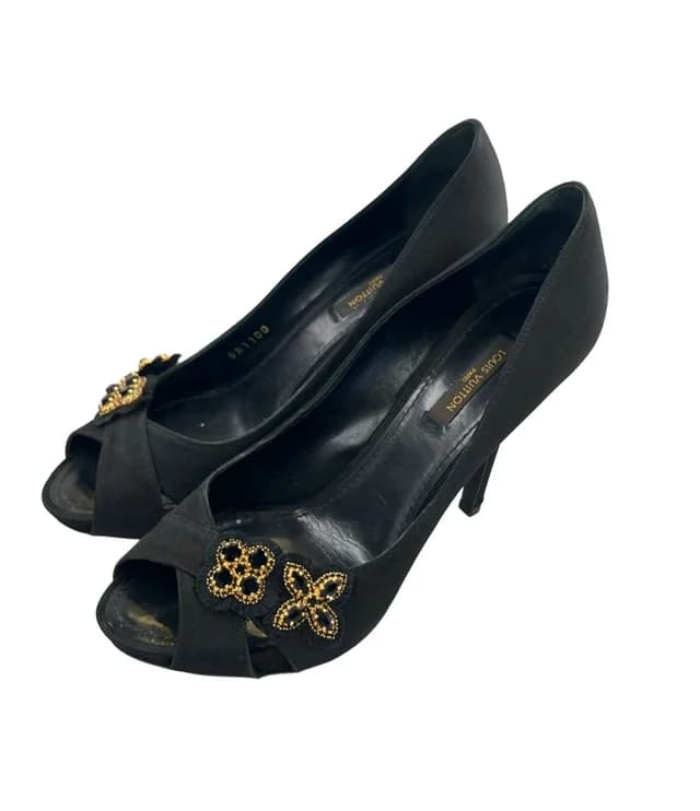 Louis Vuitton Open Toe Pumps Heels from The Reluxe, photo 1 of 1