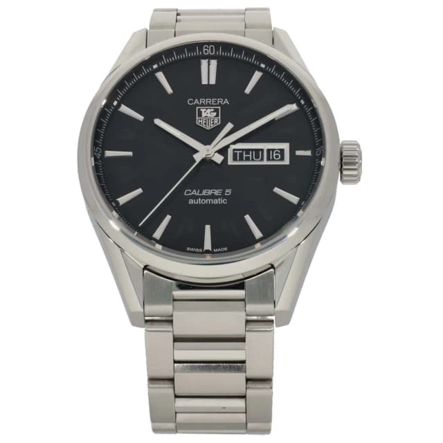 TAG Heuer Carrera WAR201A-1 41mm Stainless Steel Watch from H&T, photo 1 of 1