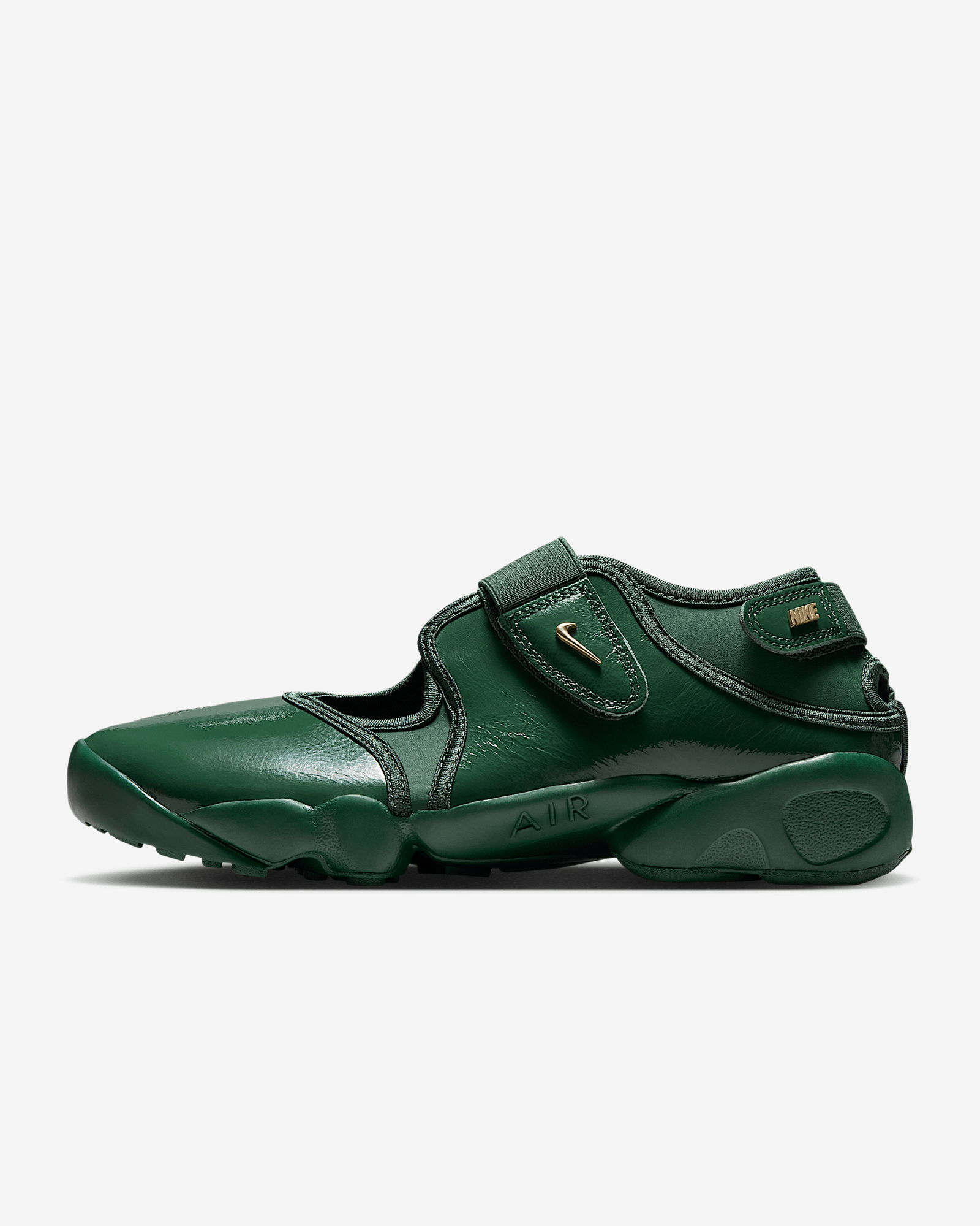 Nike Air Rift in Fir/Fir/Metallic Gold, image 1 of 1 from Nike