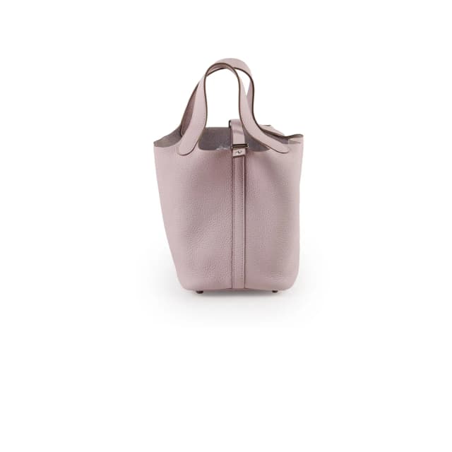 Hermès Picotin 18 Mauve Pale Clemence - Stamp W 2025 in Clemence leather from The Purse Affair, photo 1 of 1