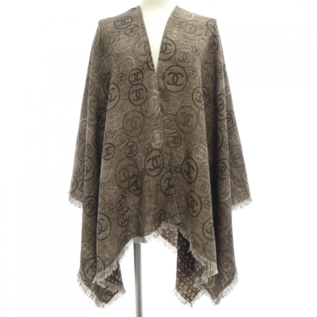 Chanel 16B Stole Scarf Brown in Brown Cashmere from The Reluxe, photo 1 of 1