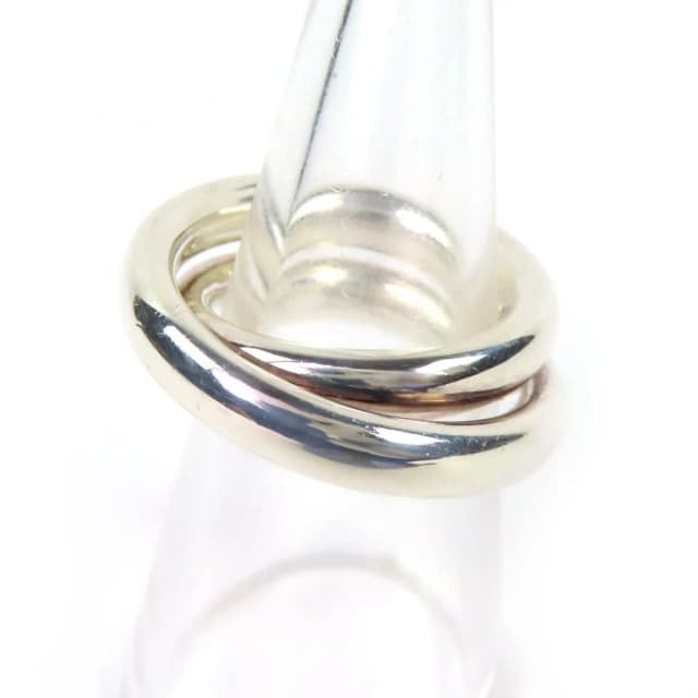 Hermès Workman Female Made Vertige Ring 925 Sterling Silver 52 Japanese to Issue in Silver from The Reluxe, photo 1 of 1
