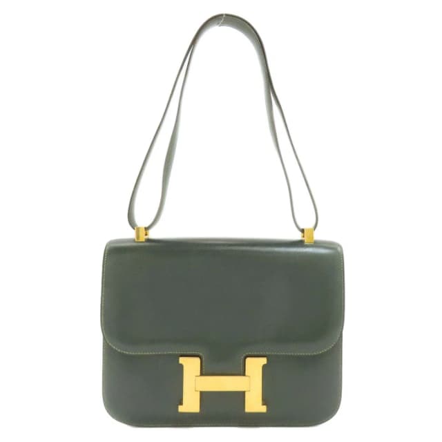 Hermès Constance 23 Gold Shoulder Bag Box Calf in Gold Box leather from The Reluxe, photo 1 of 1