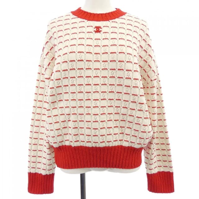 Chanel Knit Sweater White in White from The Reluxe, photo 1 of 1