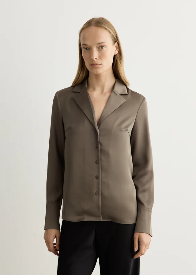 A.Emery Elijah Shirt in DEEP OLIVE, image 1 of 1 from Incu