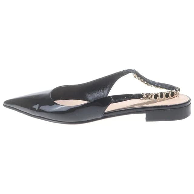 Gucci Signoria Slingback Flat Ballet Shoes Black in Black from The Reluxe, photo 1 of 1