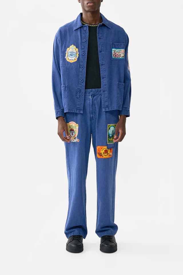 Camilla eBoutique STRAIGHT LEG PLEATED CHINO SONG OF SAINT ANTHONY, image 1 of 1 from CAMILLA
