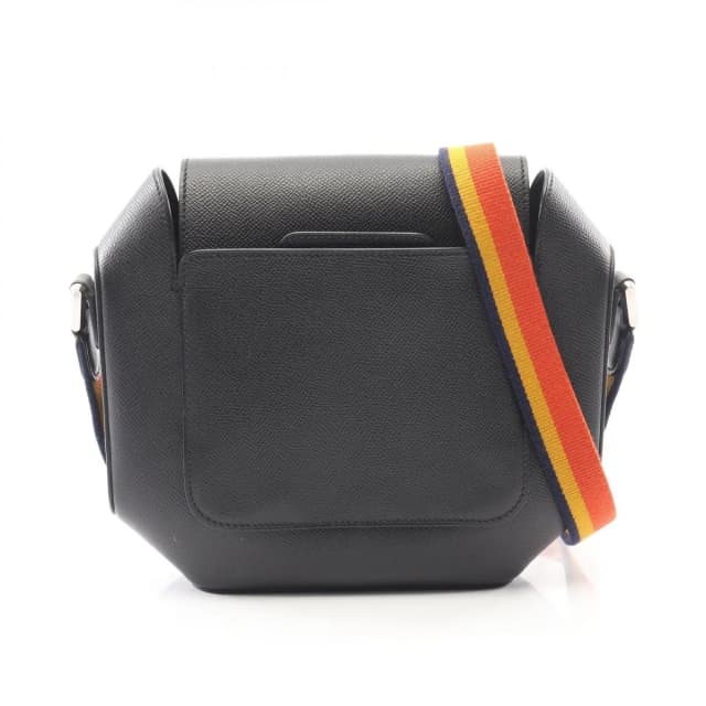 Hermès Shoulder Bag Octagon Black Leather in Black Leather from The Reluxe, photo 1 of 1