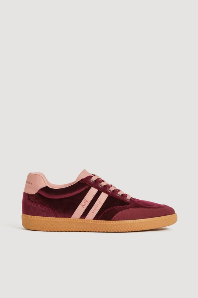 Athletica Everyday Trainer 906 in BURGUNDY/ROSE TAN, image 1 of 1 from Aje