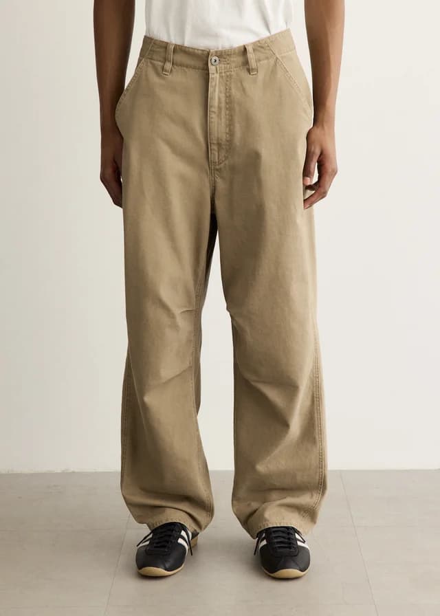 Incu Collection Carver Utility Pants in TAUPE, image 1 of 1 from Incu