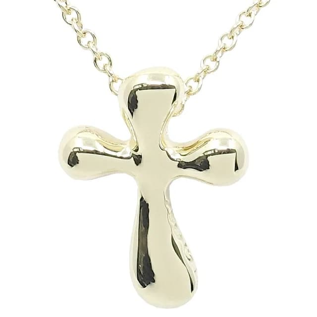 Tiffany & Co. Cross Necklace Elsa Peretti 41 18K Bag from The Reluxe, photo 1 of 1