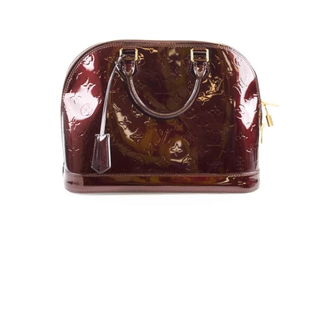 Louis Vuitton Alma PM Vernis - Amarante in Leather from The Purse Affair, photo 1 of 1