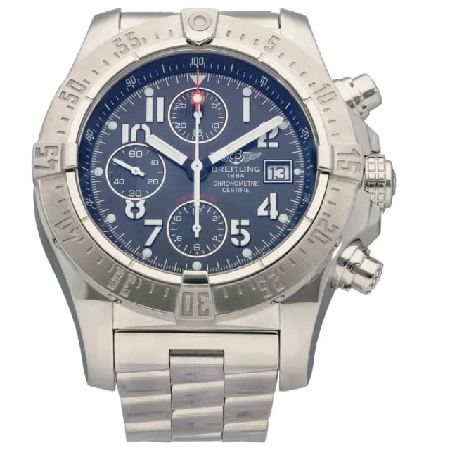 Breitling Avenger A13380 45mm Stainless Steel Watch from H&T, photo 1 of 1
