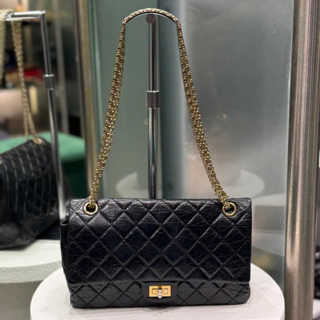 Chanel Reissue 2.55 - Black in Black from Revivre Luxury Consignment, photo 1 of 1