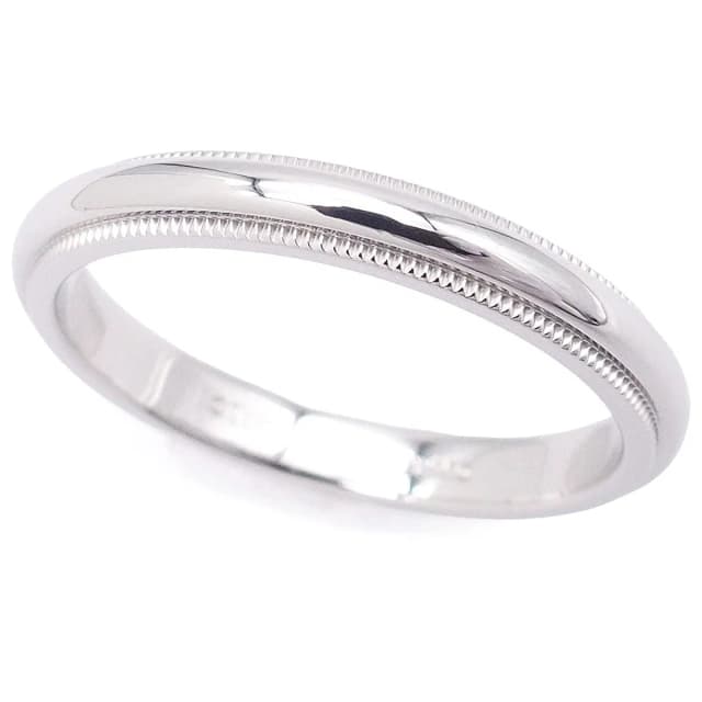 Tiffany & Co. Together Milgrain Band Ring Platinum from The Reluxe, photo 1 of 1