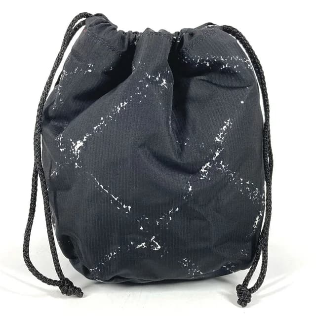 Chanel Pouch Drawstring Nylon Black in Black Nylon from The Reluxe, photo 1 of 1