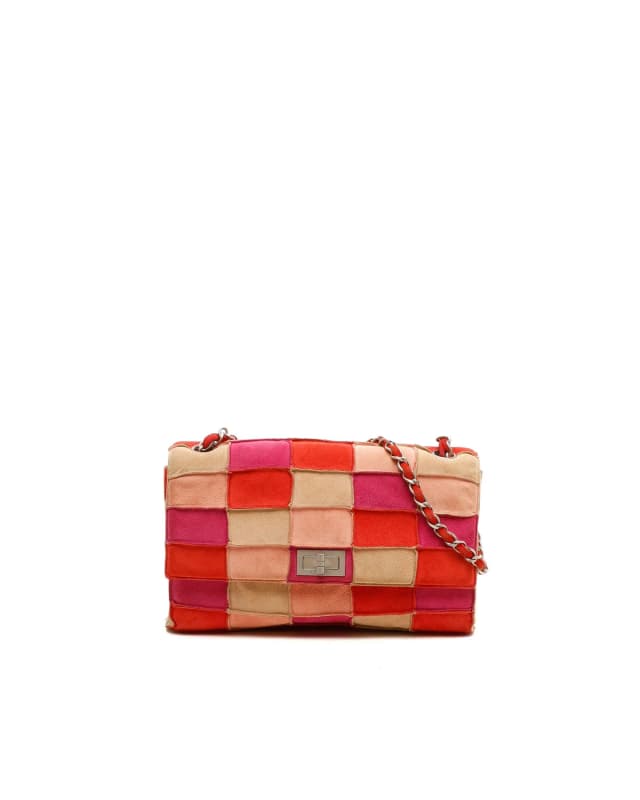 Chanel 2.55 Patchwork Suede Flap Bag in Suede from A Retro Tale, photo 1 of 1