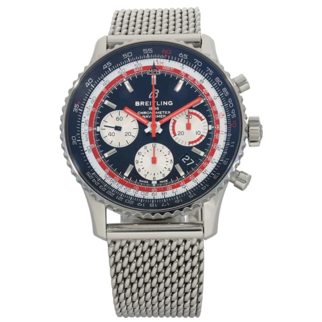 Breitling Navitimer B01 AB0121 43mm Stainless Steel Watch from H&T, photo 1 of 1