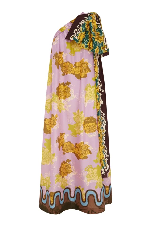 2601 - SUMMER 26 ARNIE SILK MIDI DRESS, image 1 of 1 from Alemais