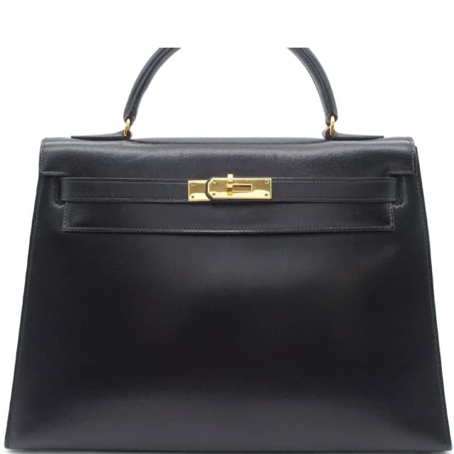 Hermès Kelly 32 Handbag in Box leather from The Reluxe, photo 1 of 1