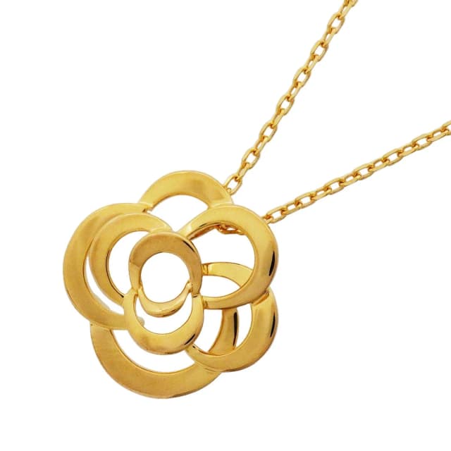 Chanel Necklace Camellia 18K Yellow Gold in Yellow from The Reluxe, photo 1 of 1