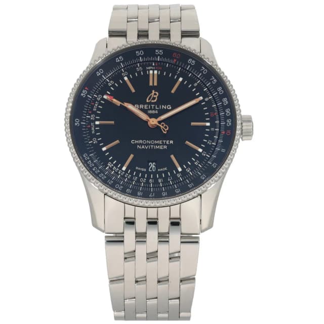 Breitling Navitimer A17326 41mm Stainless Steel Watch from H&T, photo 1 of 1