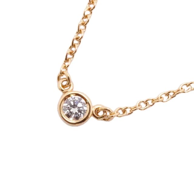 Tiffany & Co. Necklace by the Yard Yellow Gold Diamond in Yellow from The Reluxe, photo 1 of 1
