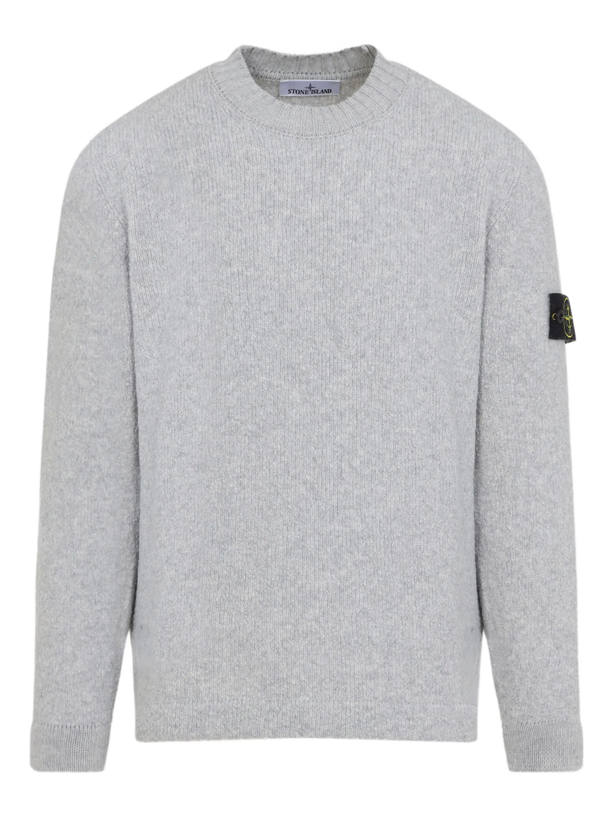 ribbed crew-neck sweater