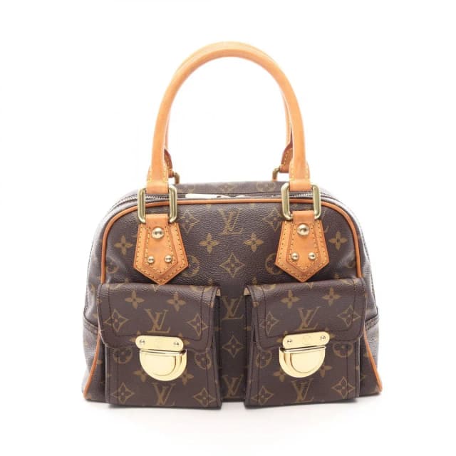 Louis Vuitton Handbag Manhattan PM Leather in Leather from The Reluxe, photo 1 of 1