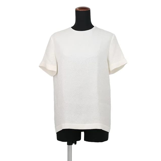 Chanel Short Sleeve T-Shirt Silk 36 Top in Silk from The Reluxe, photo 1 of 1