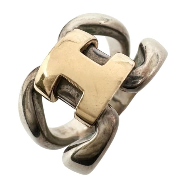 Hermès Ring History 18K Silver in Silver from The Reluxe, photo 1 of 1