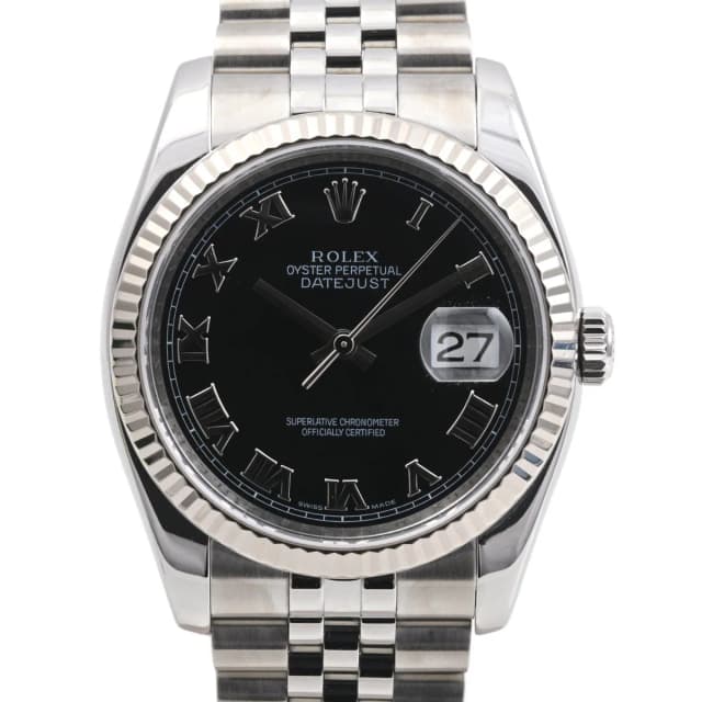 Rolex Circa 2007-2008 Datejust 36mm 116234 Automatic Black in Black from VINTAGE QOO TOKYO, photo 1 of 1