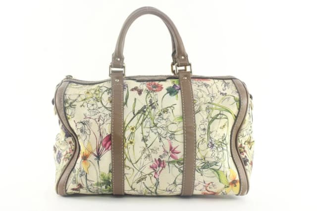 Gucci Floral Joy Boston Bag Flower Flora in Leather from Bagriculture, photo 1 of 1
