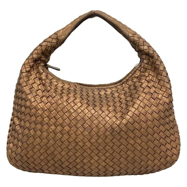 Bottega Veneta Shoulder Bag Intrecciato Blanc Leather in White Woven leather from The Reluxe, photo 1 of 1