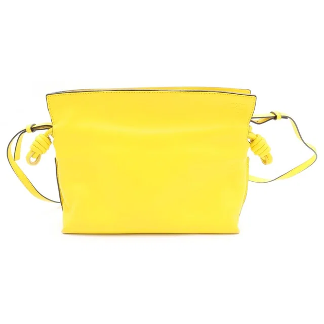Loewe Mini Flamenco Clutch in Yellow Calfskin from The Reluxe, photo 1 of 1