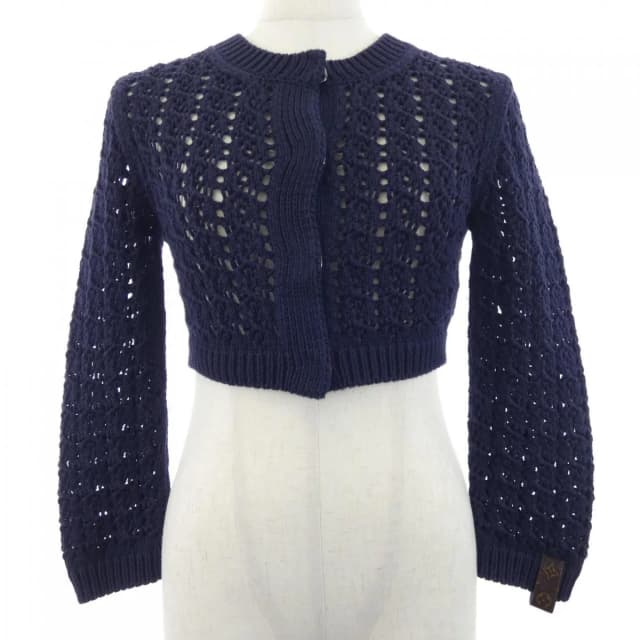 Louis Vuitton Cardigan Navy in Navy Cashmere from The Reluxe, photo 1 of 1