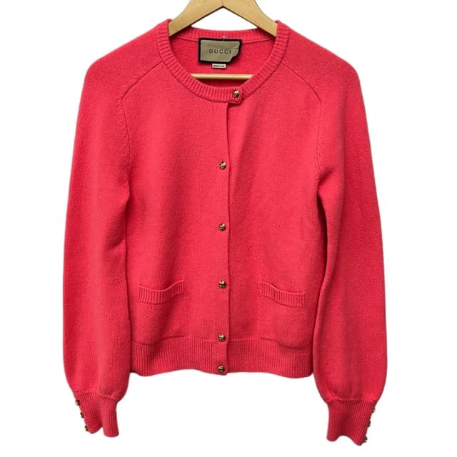 Gucci Cardigan S Pink Long Sleeve in Pink from The Reluxe, photo 1 of 1