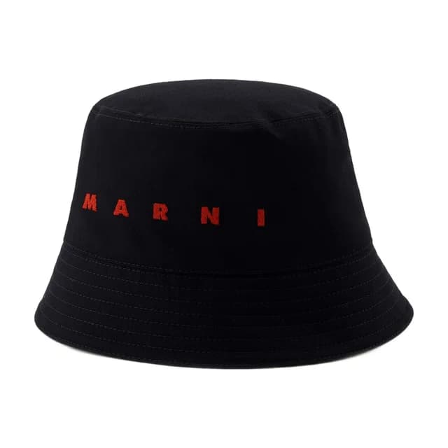 Marni Clzc0110s0-Utc311-00n99 Bucket Hat — Black Cotton in Black from HEWI, photo 1 of 1