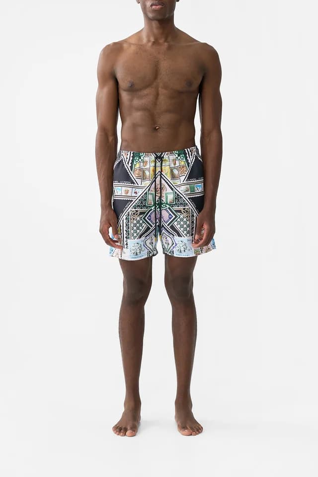Camilla eBoutique MID LENGTH BOARDSHORT MY PORTO PEN PAL, image 1 of 1 from CAMILLA