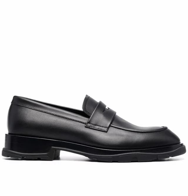 Alexander McQueen Mens Loafer, Black, image 1 of 1 from Cultstatus
