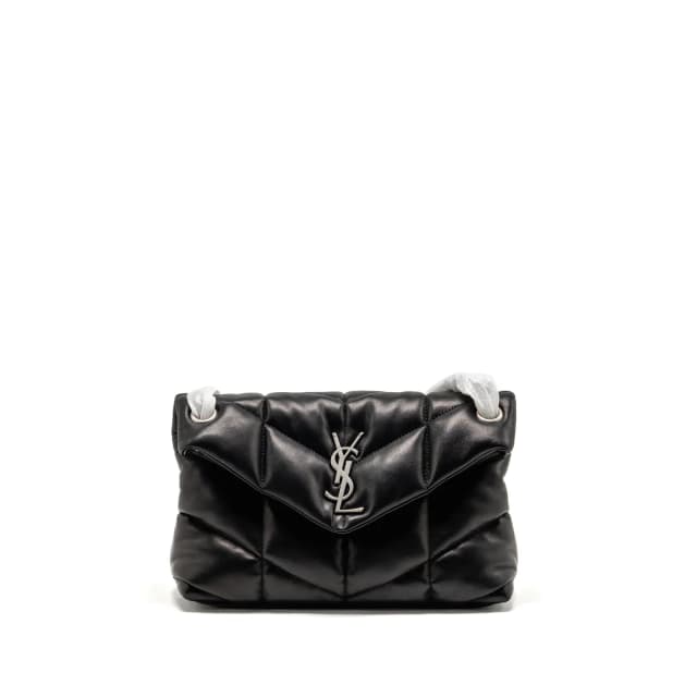 Saint Laurent Small puffer bag Lambskin black SHW in Black Lambskin from EMIER, photo 1 of 1