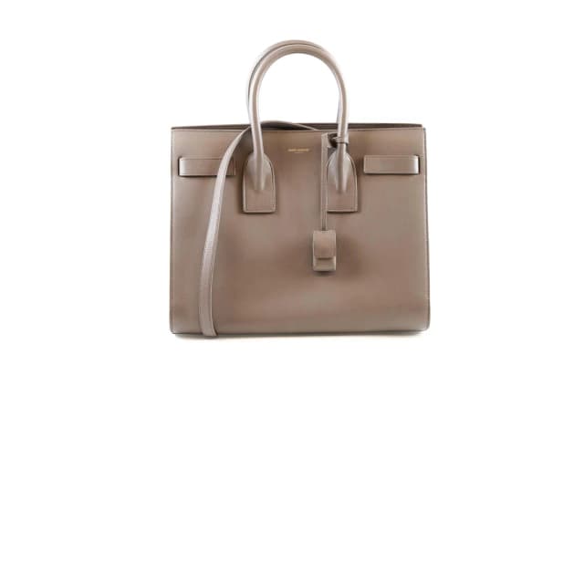 Saint Laurent Sac De Jour Small Grey in Grey Leather from The Purse Affair, photo 1 of 1