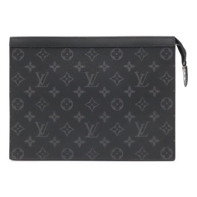 Louis Vuitton Monogram Eclipse Pochette Voyage MM Clutch in Canvas from The Reluxe, photo 1 of 1
