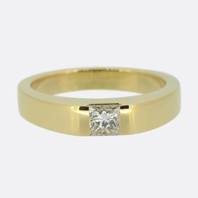 Cartier Tank Diamond Ring from The Vintage Jeweller, photo 1 of 1