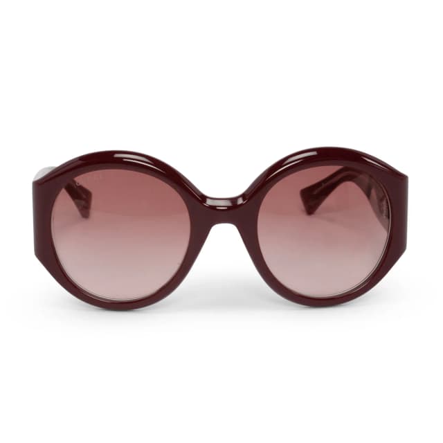 Gucci Round Frame Sunglasses in Rosso Ancora from Blue Spinach, photo 1 of 1