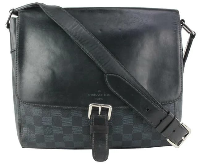 Louis Vuitton Damier Cobalt Newport PM Messenger Crossbody Bag in Canvas from Bagriculture, photo 1 of 1