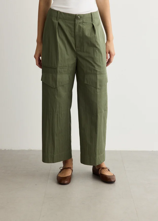 Baum und Pferdgarten Neria Pants in Four Leaf Clover Green, image 1 of 1 from Incu