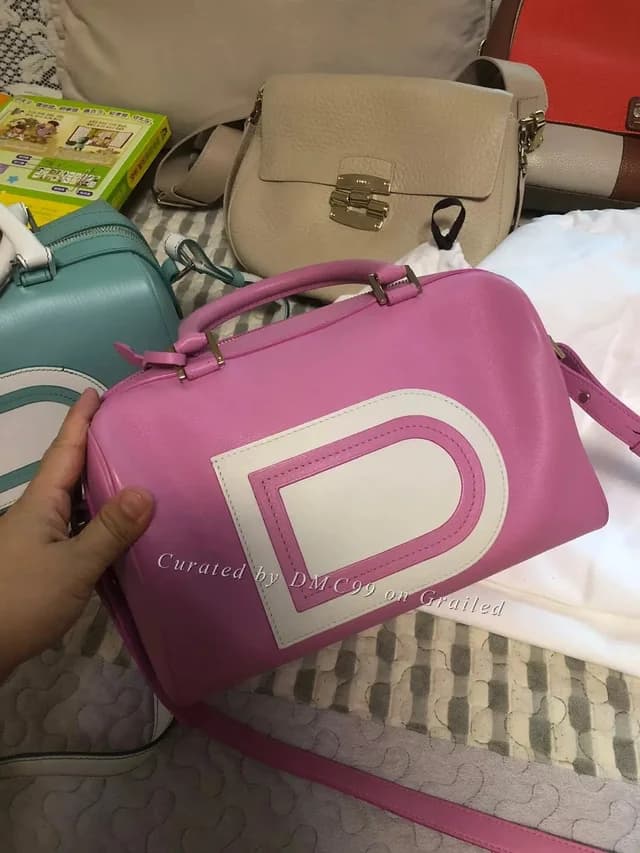 Delvaux Limited Pink Boston Bag in multicolor from Grailed, photo 1 of 1