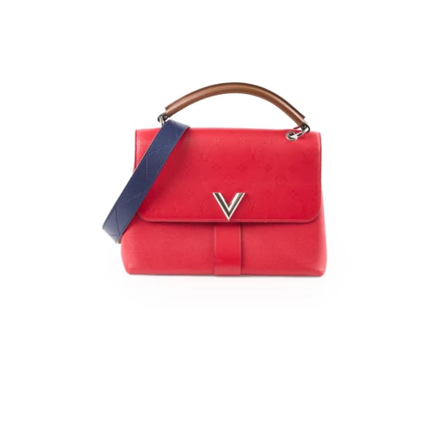 Louis Vuitton Very One Top Handle Red in Red Leather from The Purse Affair, photo 1 of 1