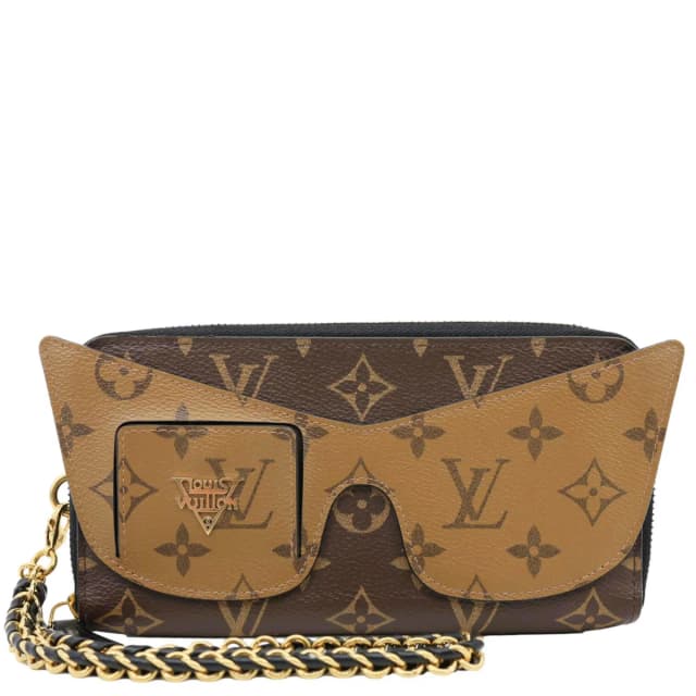 Louis Vuitton Shades Reverse Monogram Canvas Zippy Wallet Brown in Brown Coated canvas from Dallas Designer Handbags, photo 1 of 1